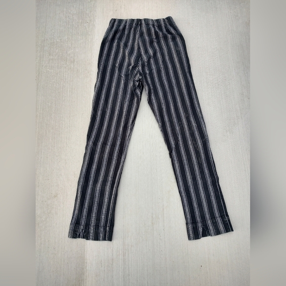 Brandy Melville Striped Black and Gray Pants - Picture 3 of 3
